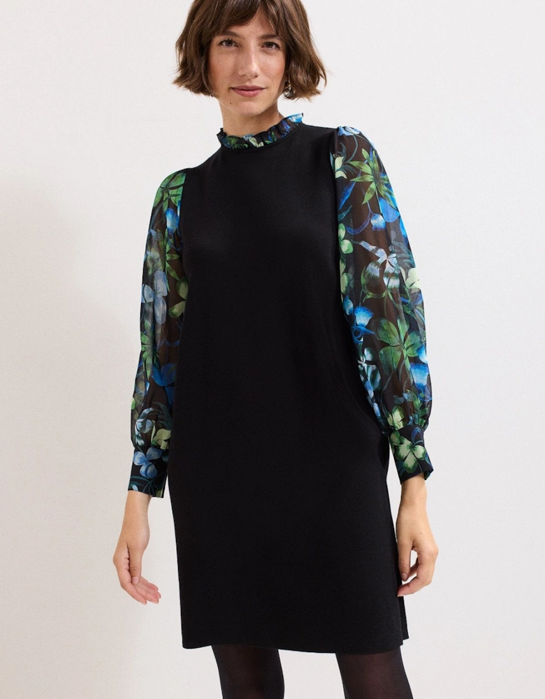 Ramona Printed Long Sleeve Dress
