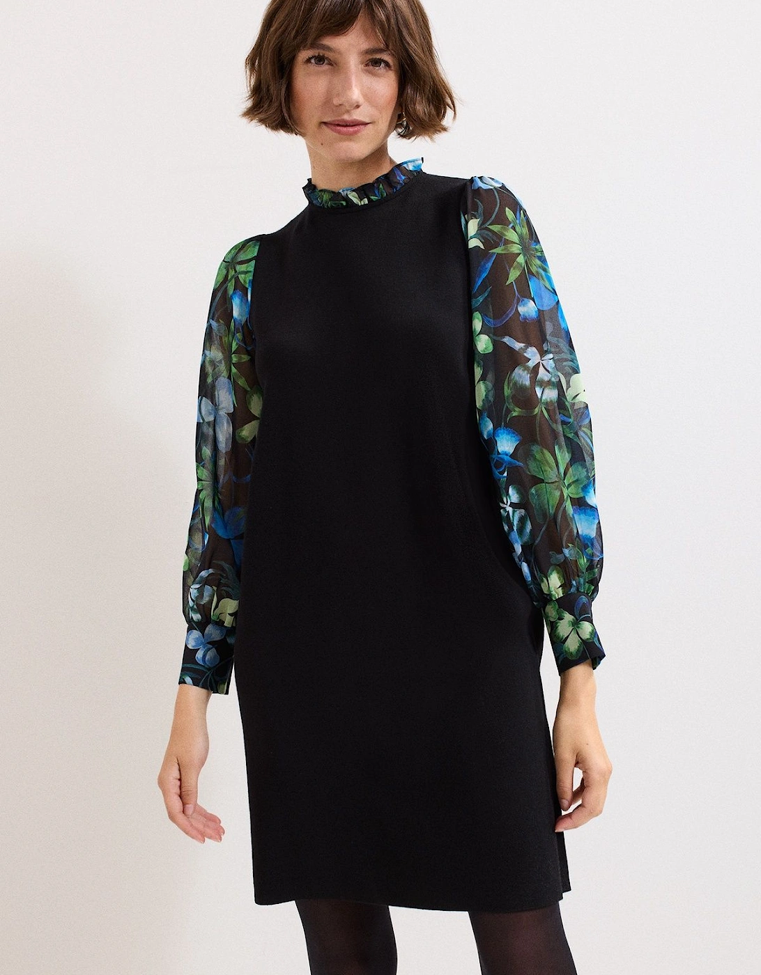 Ramona Printed Long Sleeve Dress, 2 of 1