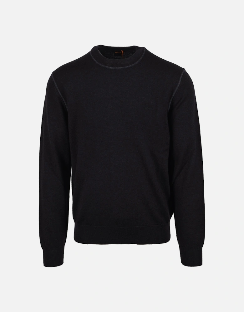 Boss Orange Astefo Knitwear Black