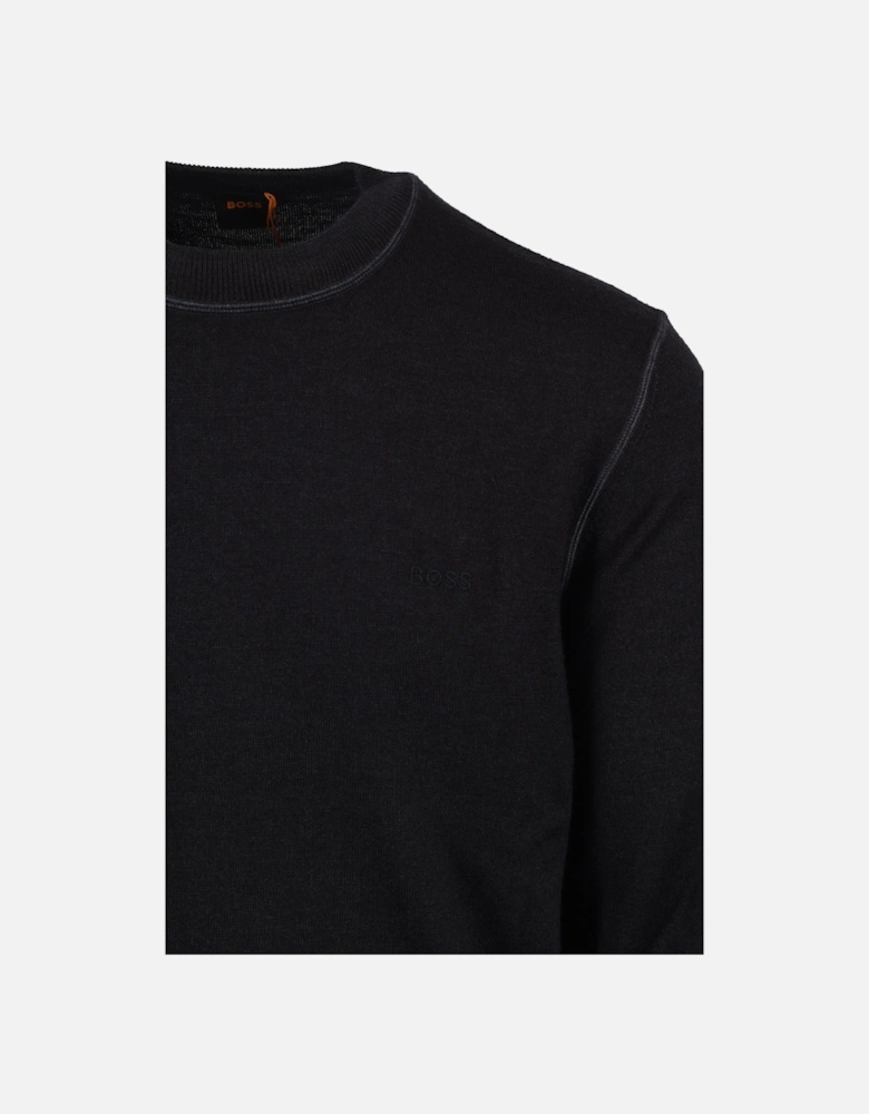 Boss Orange Astefo Knitwear Black