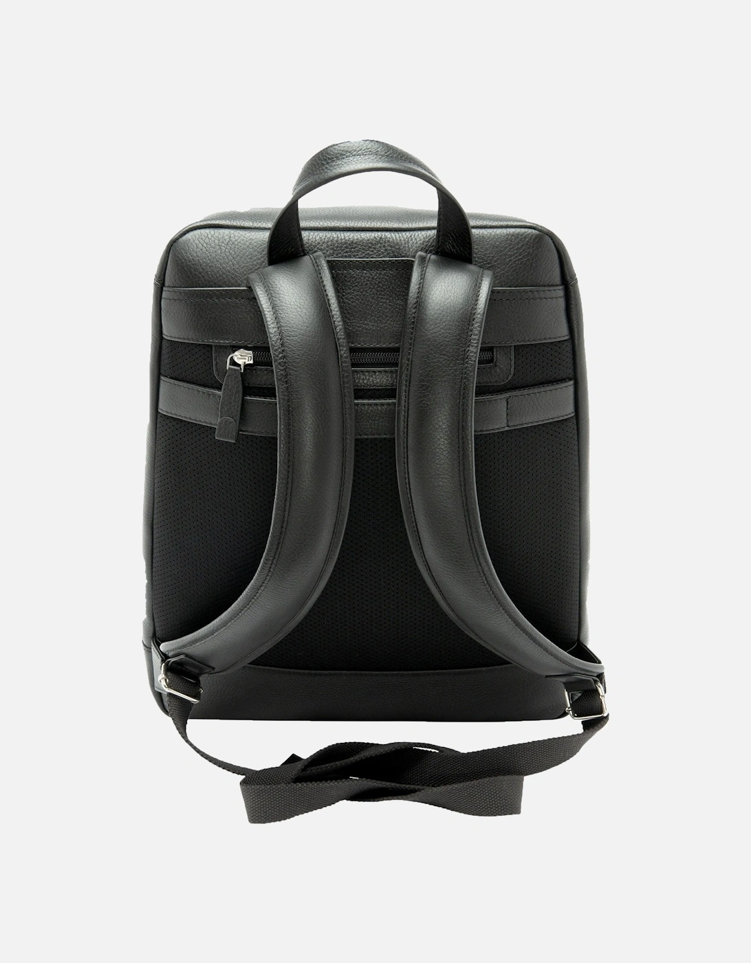WATERLOO LEATHER RUCKSACK BLACK