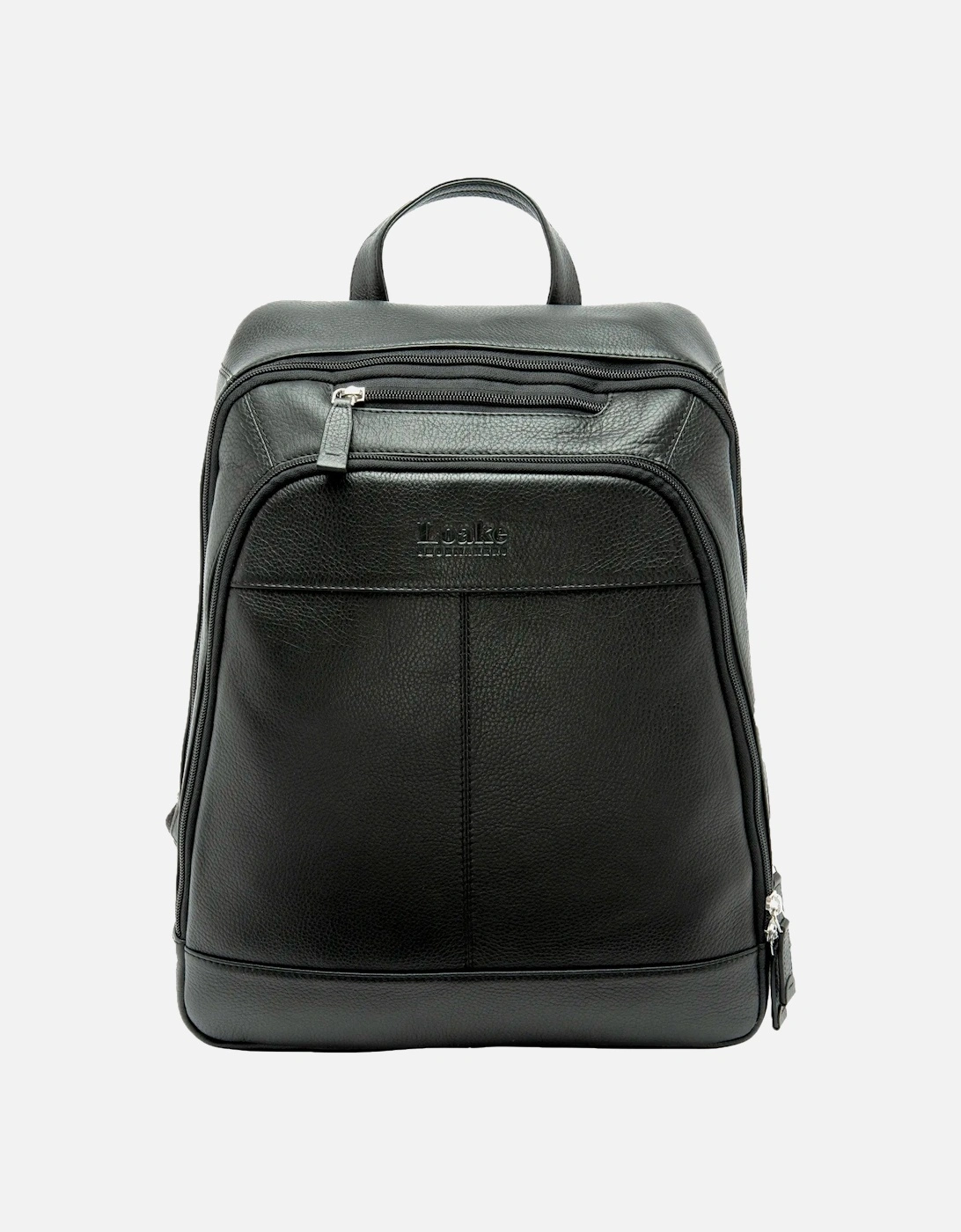 WATERLOO LEATHER RUCKSACK BLACK, 5 of 4