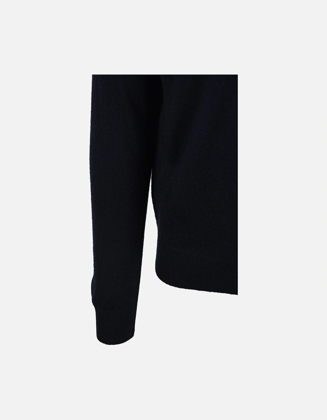 BOSS BLACK HEMARLO HALF ZIP KNITWEAR DARK BLUE