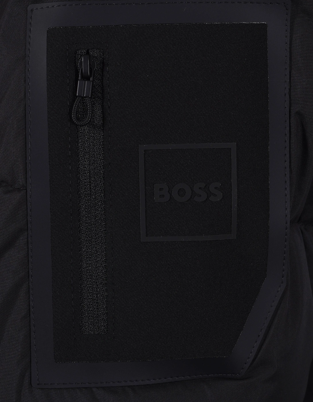 BOSS GREEN URBANEX PUFFER JACKET BLACK