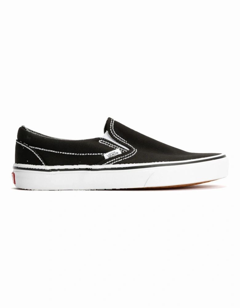 Classic Slip-On Canvas Black Trainers