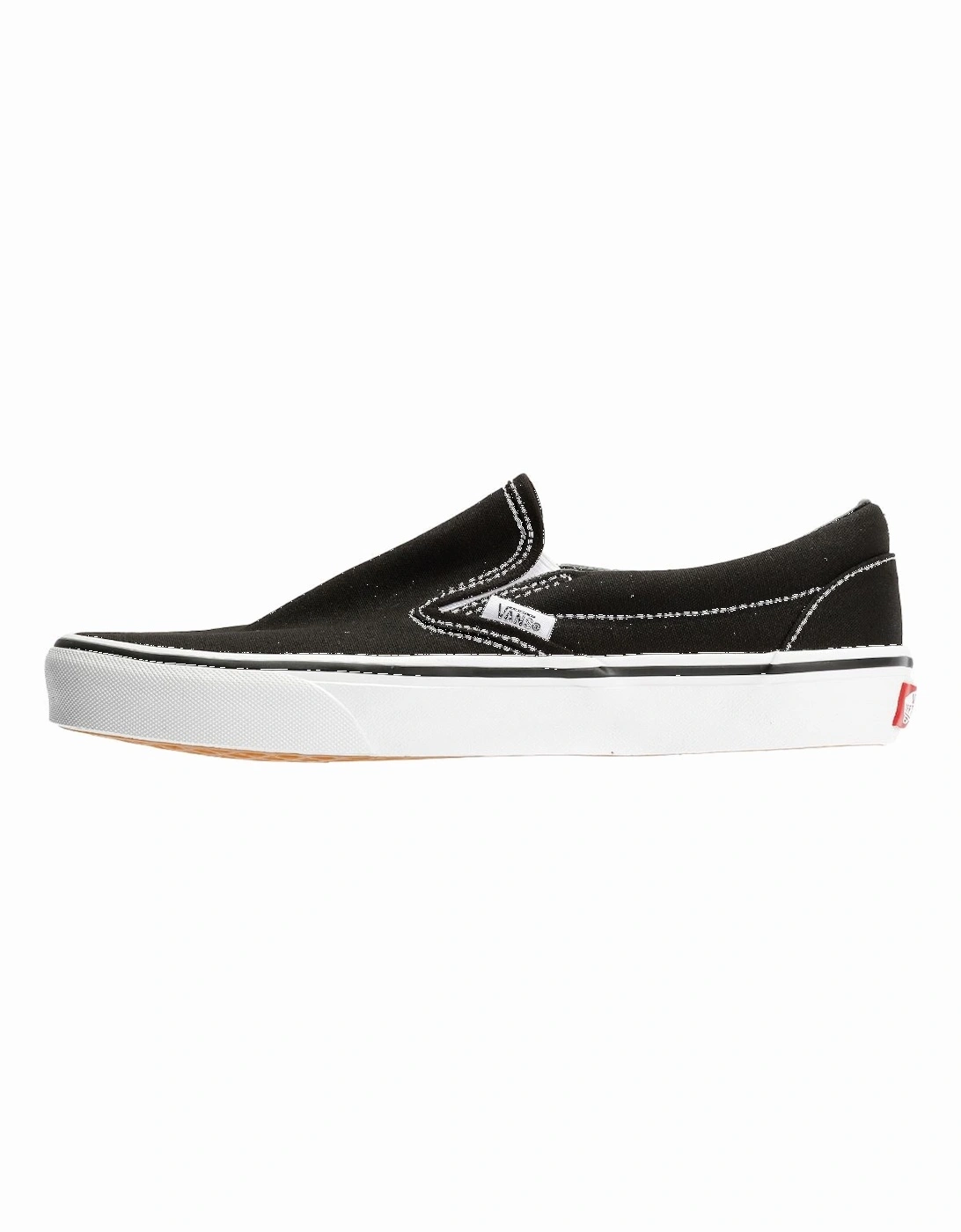 Classic Slip-On Canvas Black Trainers