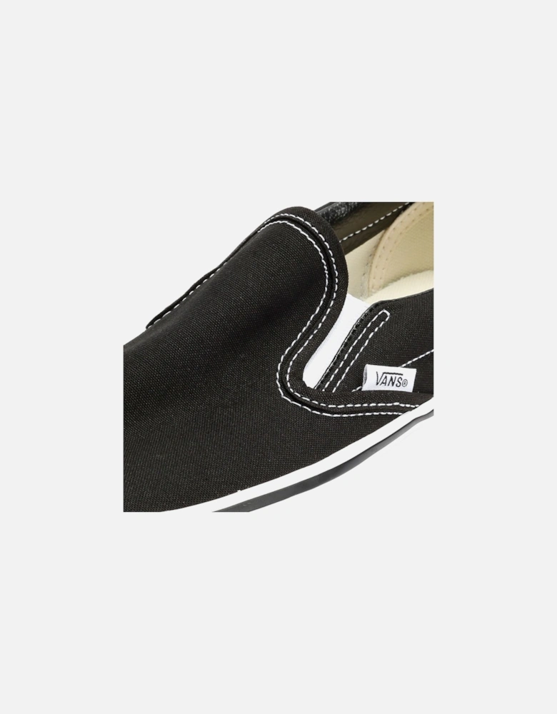 Classic Slip-On Canvas Black Trainers