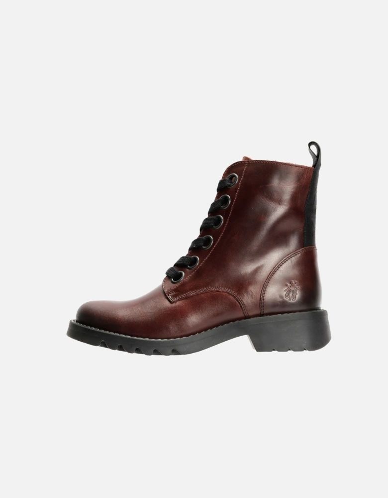 Ragi Leather Women's Wine Boots