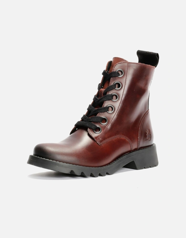 Ragi Leather Women's Wine Boots