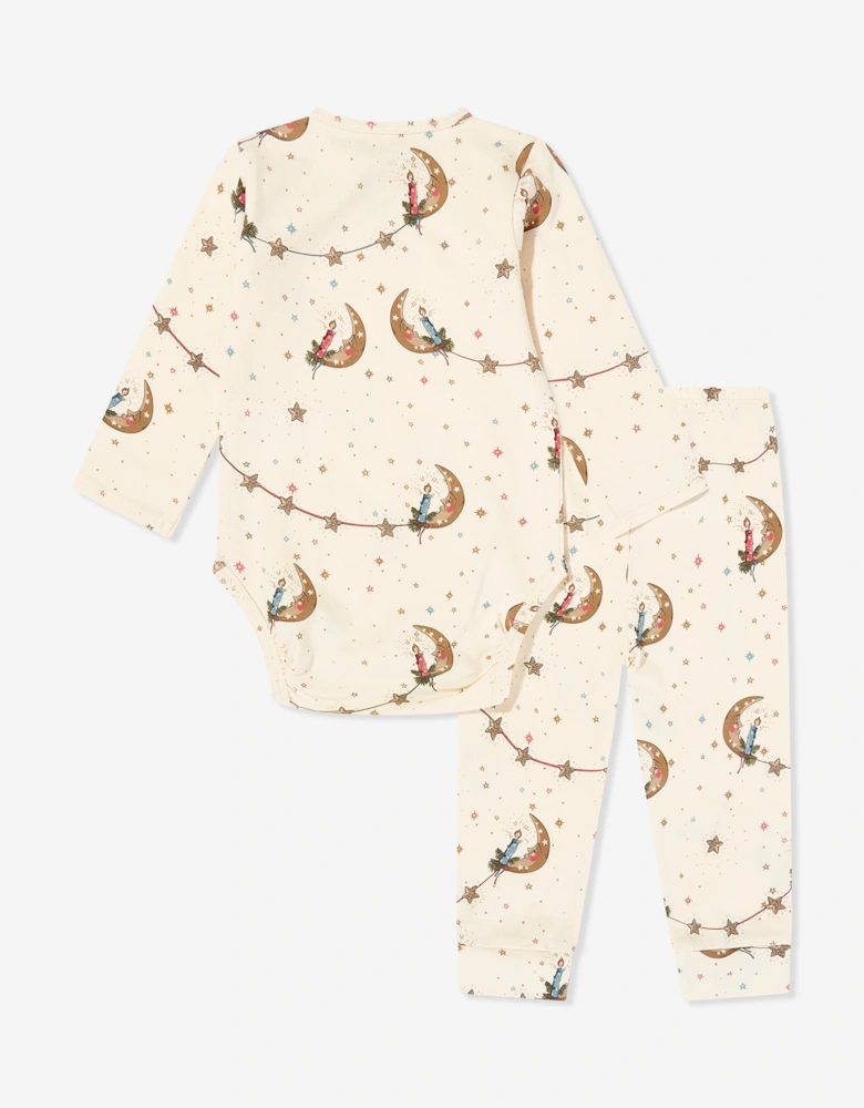 Konges Sløjd Baby Luna Bodysuit Set in Ivory