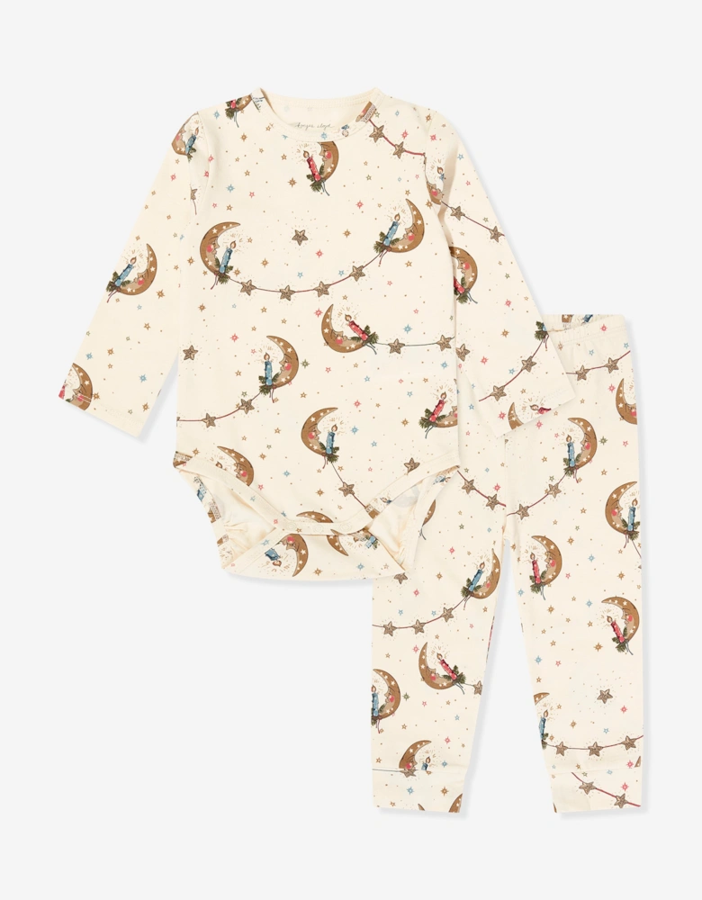 Konges Sløjd Baby Luna Bodysuit Set in Ivory