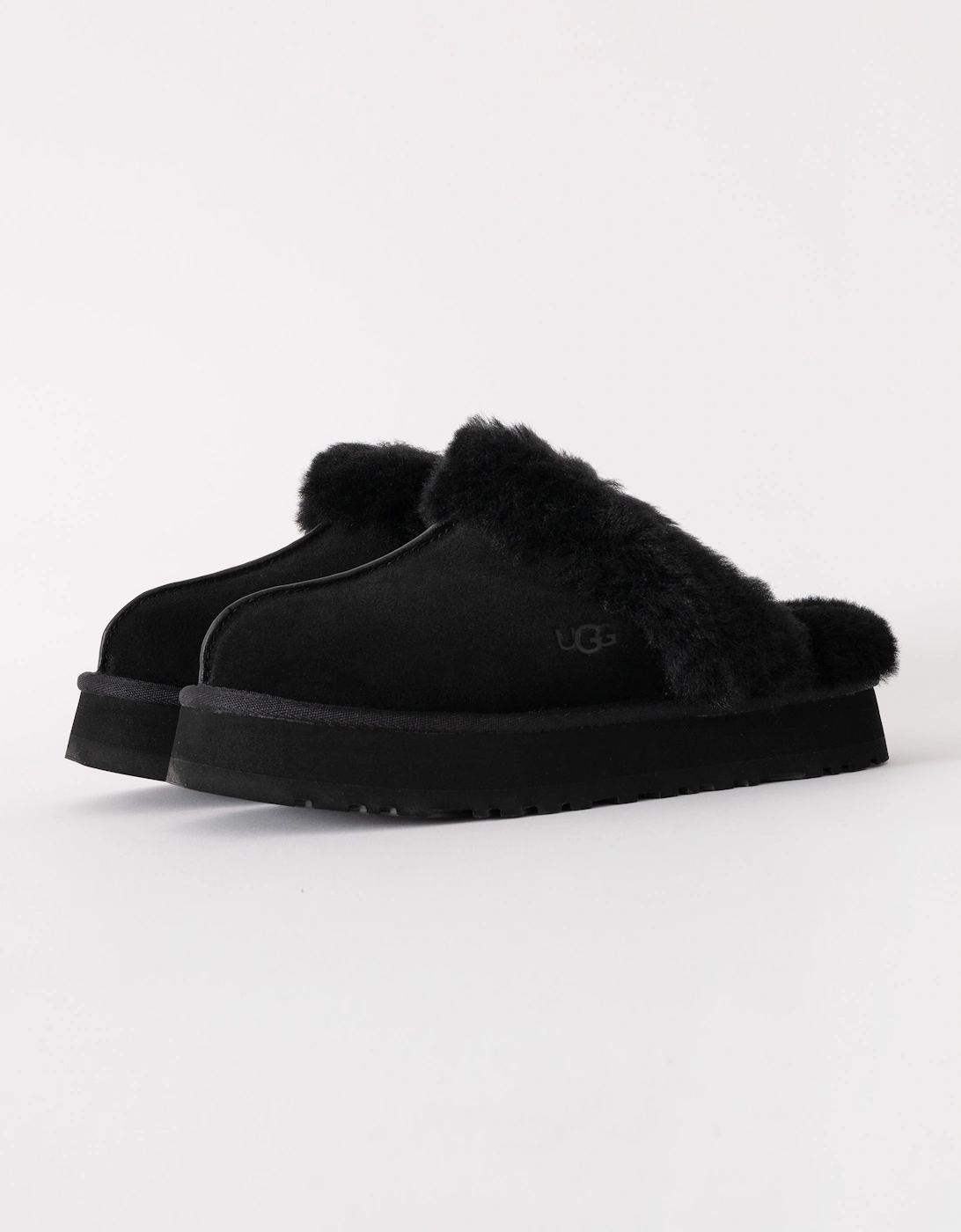 Disquette Womens Slipper - Black, 7 of 6