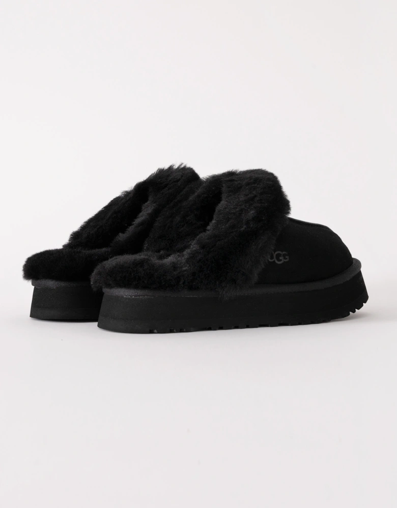 Disquette Womens Slipper - Black