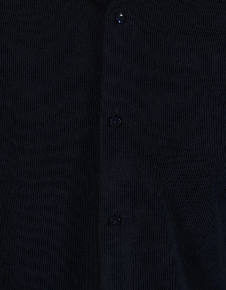 Boss Black KENT CORDUROY SHIRT DARK BLUE