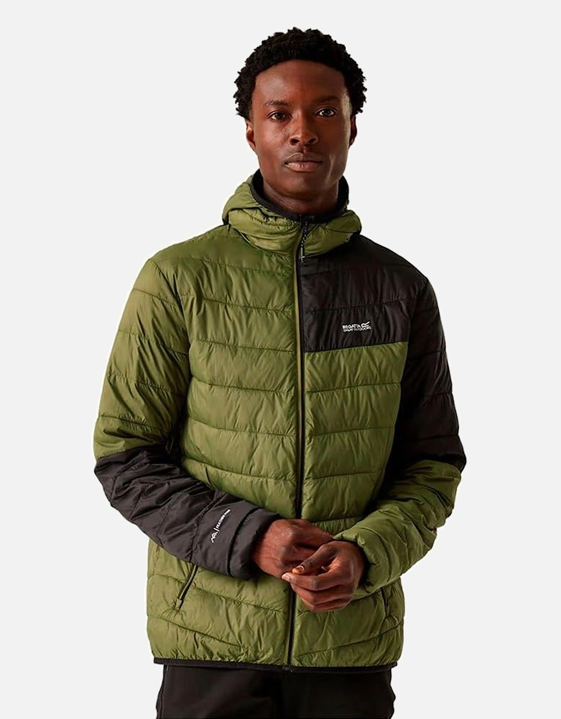 Mens Hillpack III Hooded Active Padded Jacket