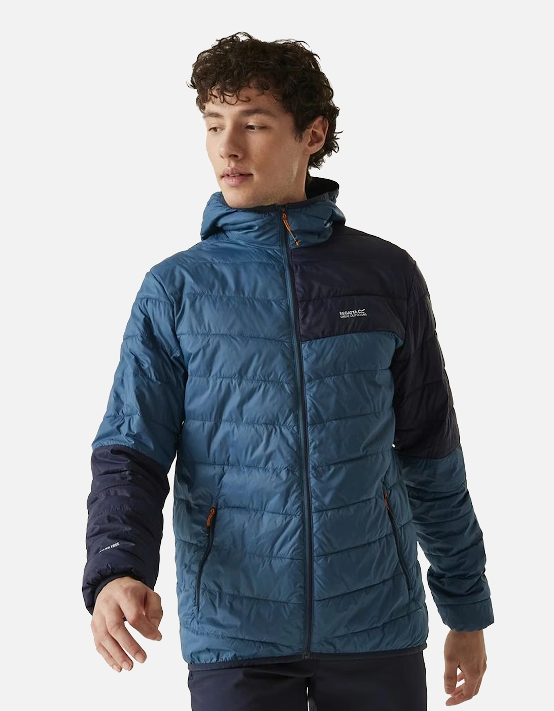 Mens Hillpack III Hooded Active Padded Jacket