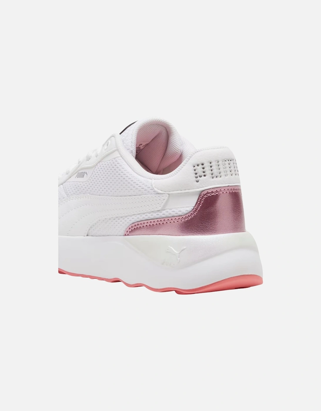 Womens/Ladies Runtamed GirlPower Leather Platform Trainers