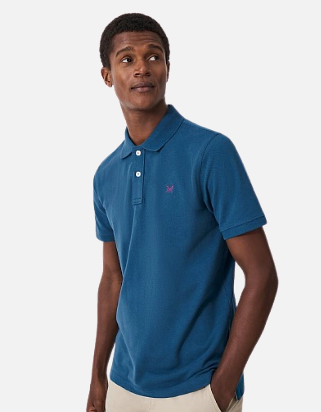 Mens Classic Pique  Short Sleeve Polo Shirt, 2 of 1