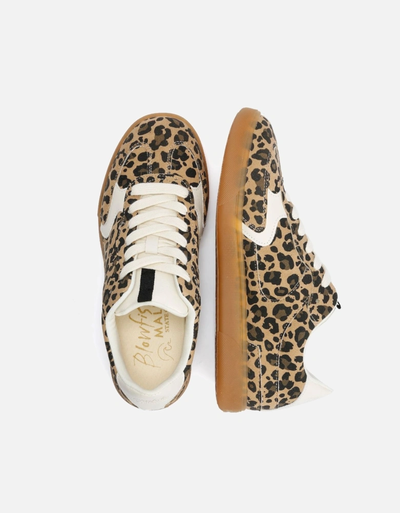 Tastic Women's Leopard Trainers