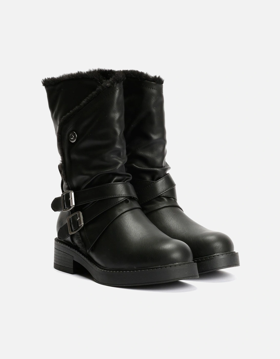 Voyage Cozy Women's Black Boots, 9 of 8