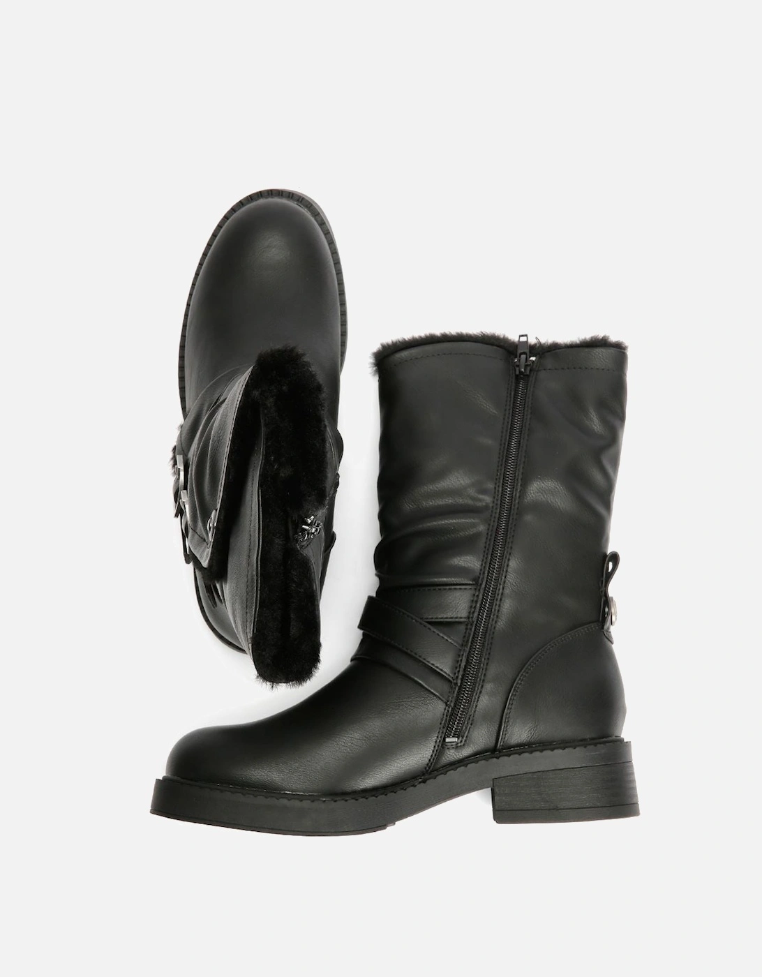 Voyage Cozy Women's Black Boots