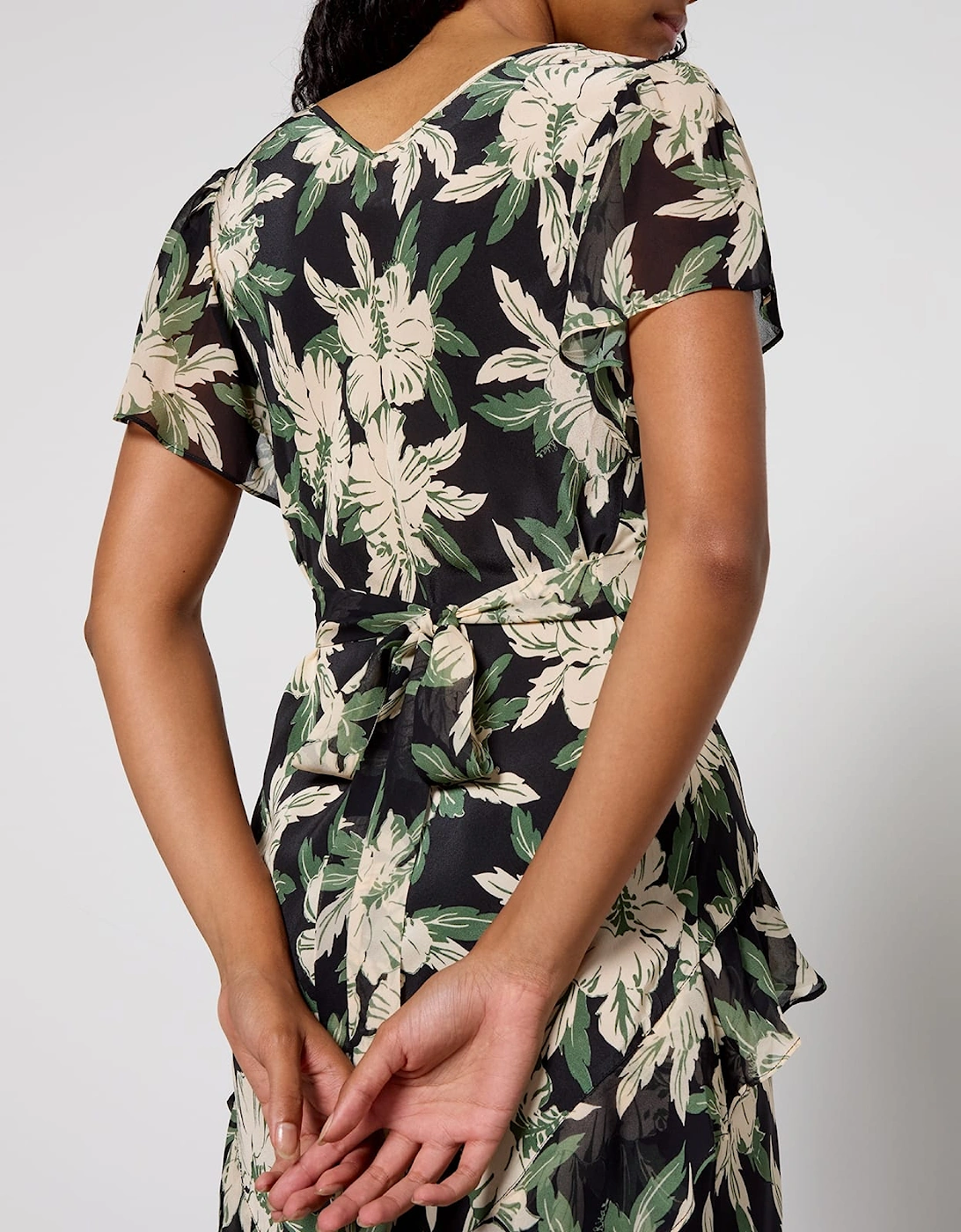 Evie Silk Midi Dress