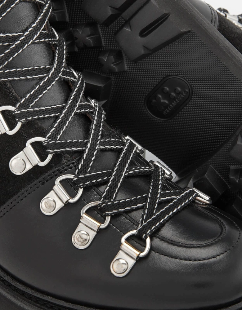 Nanette Leather Hiking Lace Up Boots