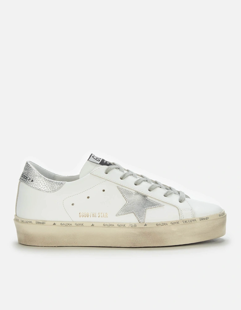 Hi-Star Leather Flatform Trainers