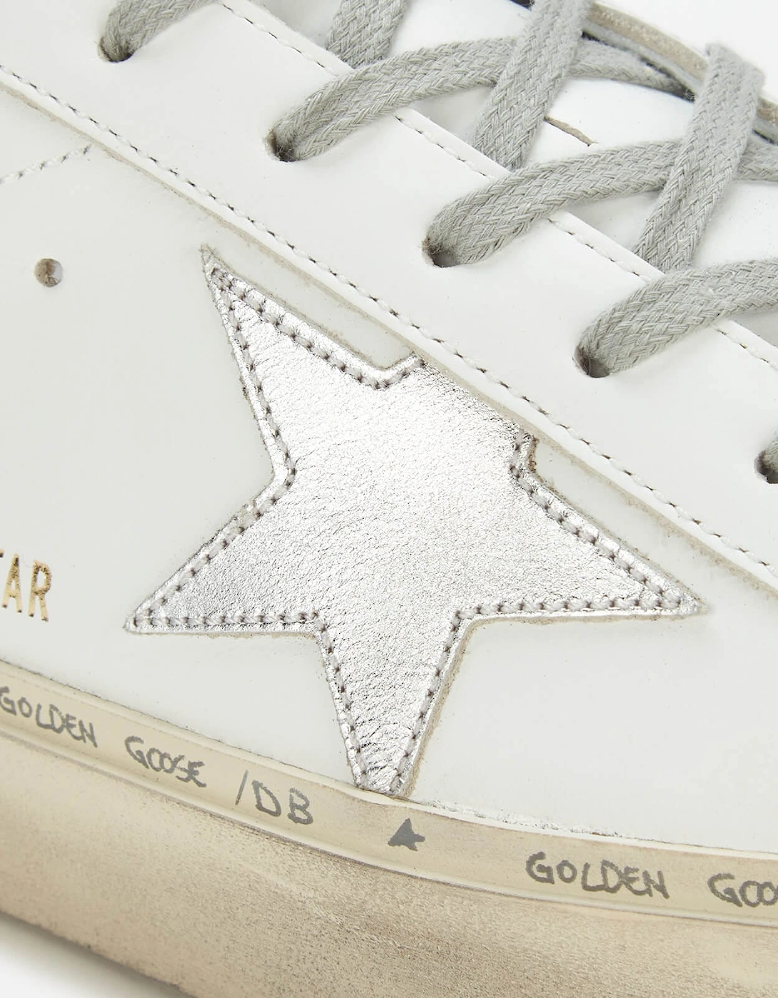 Hi-Star Leather Flatform Trainers