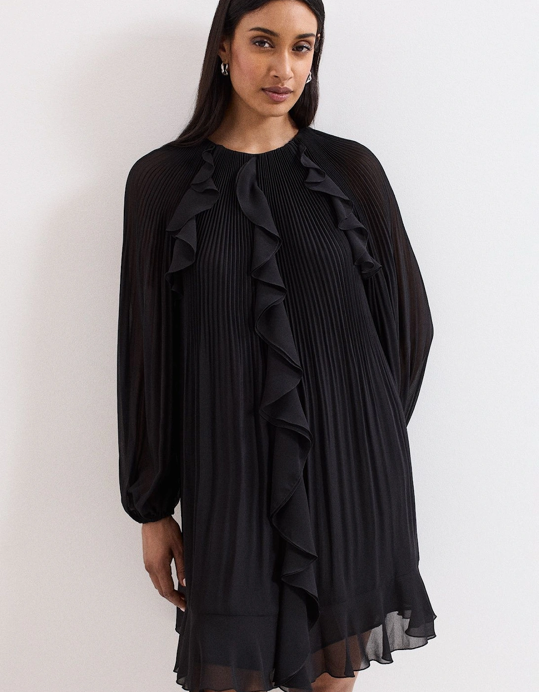 Layla Frill Swing Dress, 2 of 1