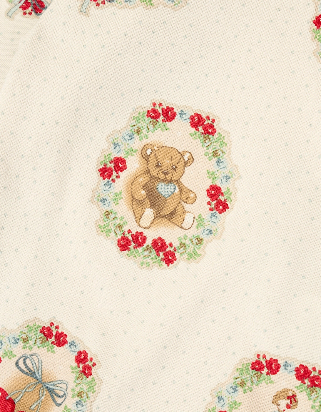 Konges Sløjd Baby Deer Diary Bodysuit Set in Ivory