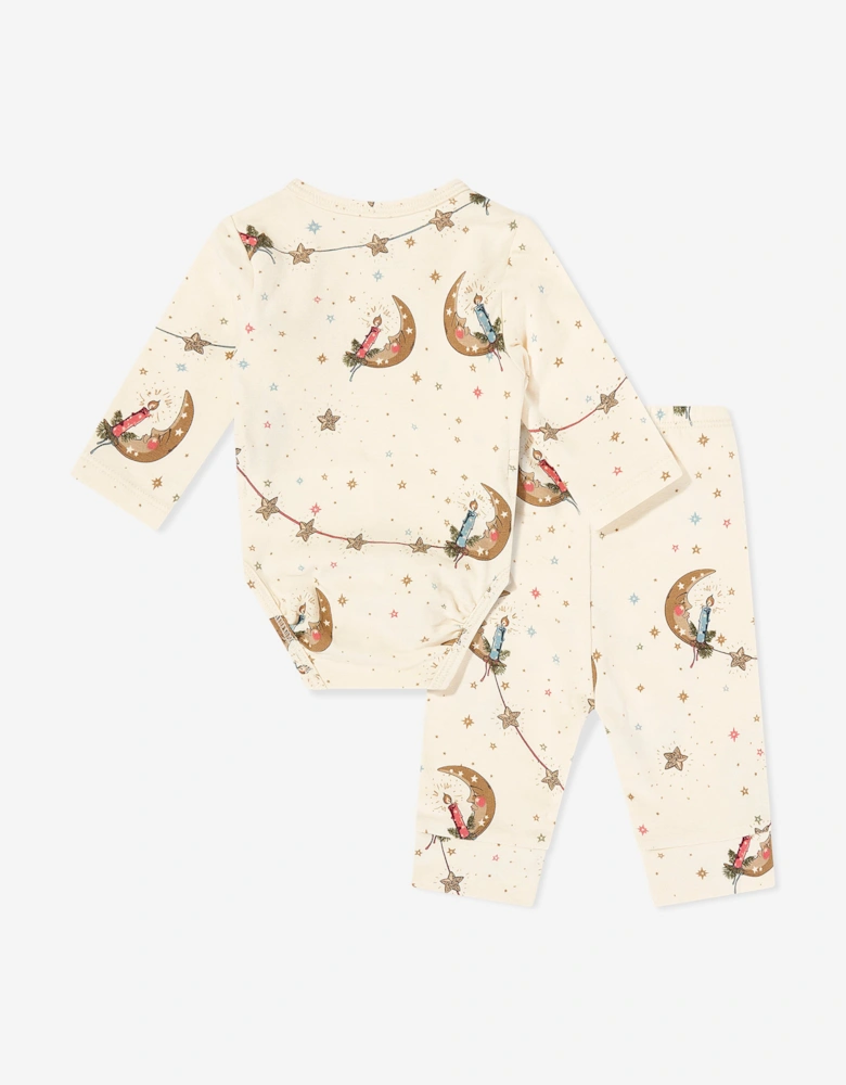 Konges Sløjd Baby Luna Bodysuit Set in Ivory