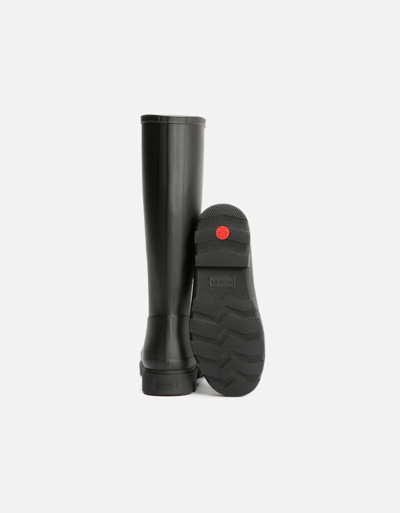 Downpour Tall Rubber Women's Black Wellington Boots