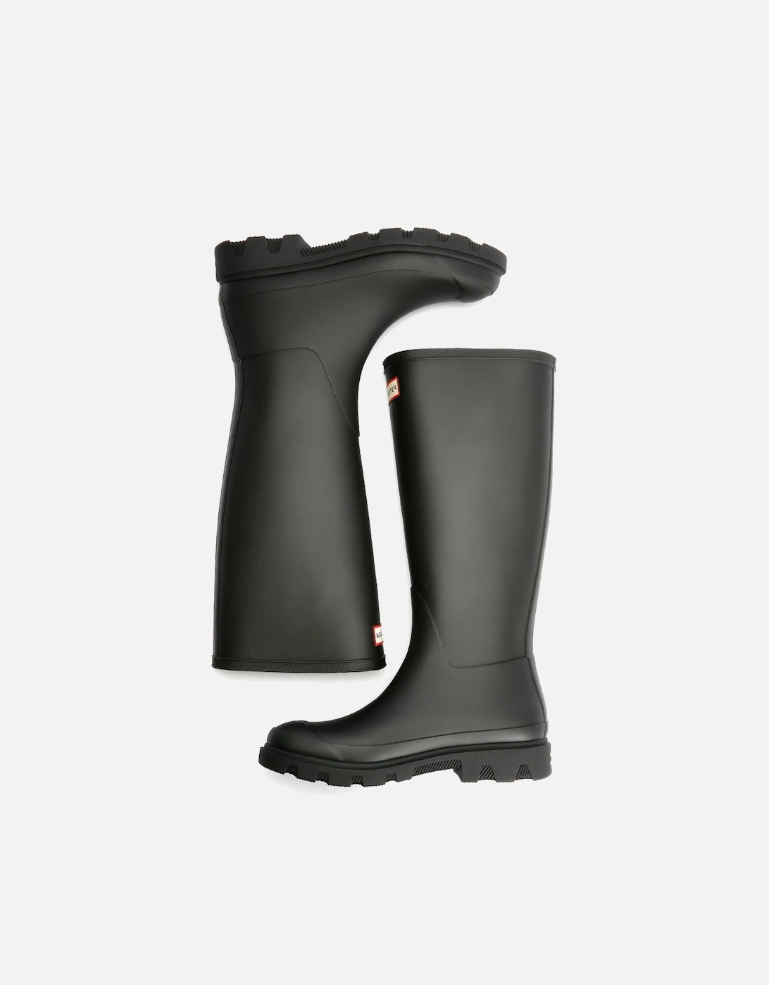 Downpour Tall Rubber Women's Black Wellington Boots