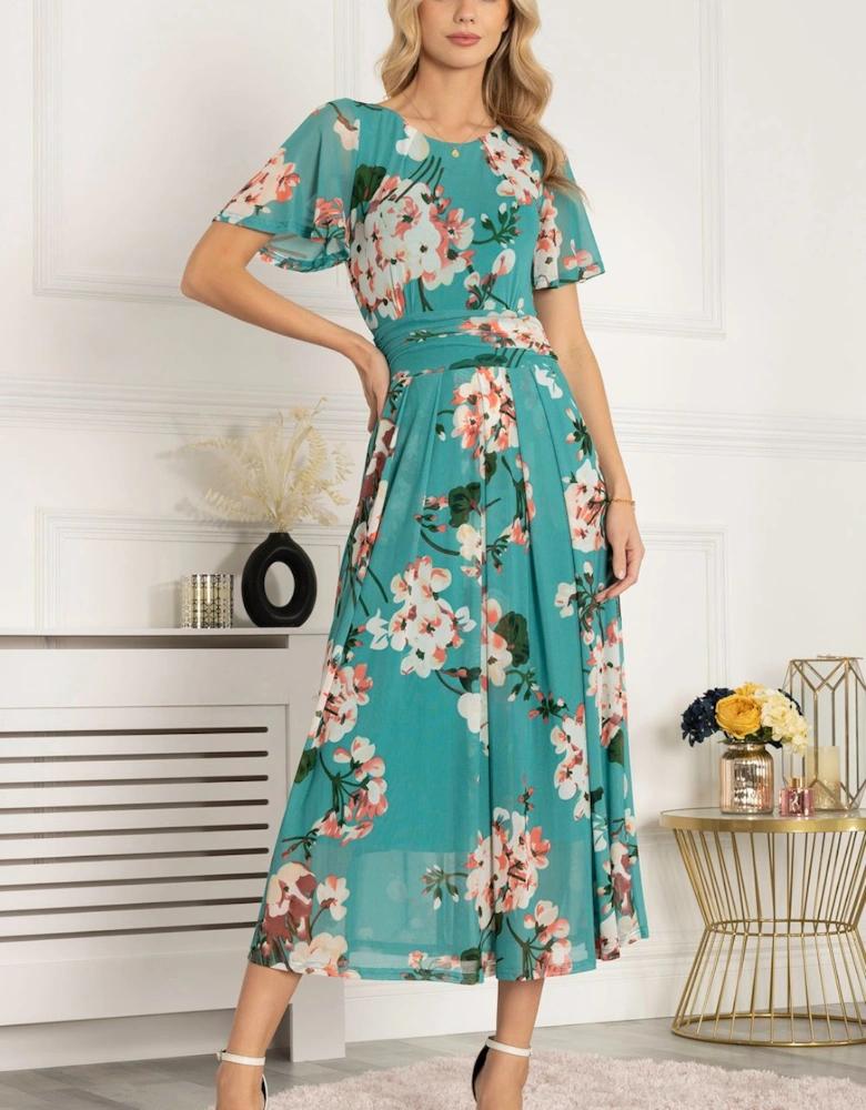 Anaiah Mesh Maxi Dress