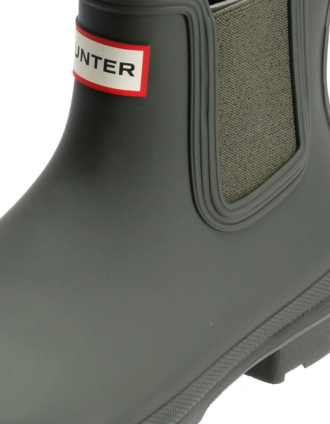 Original Chelsea Rubber Women's Dark Olive Wellington Boots