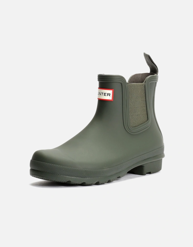 Original Chelsea Rubber Women's Dark Olive Wellington Boots