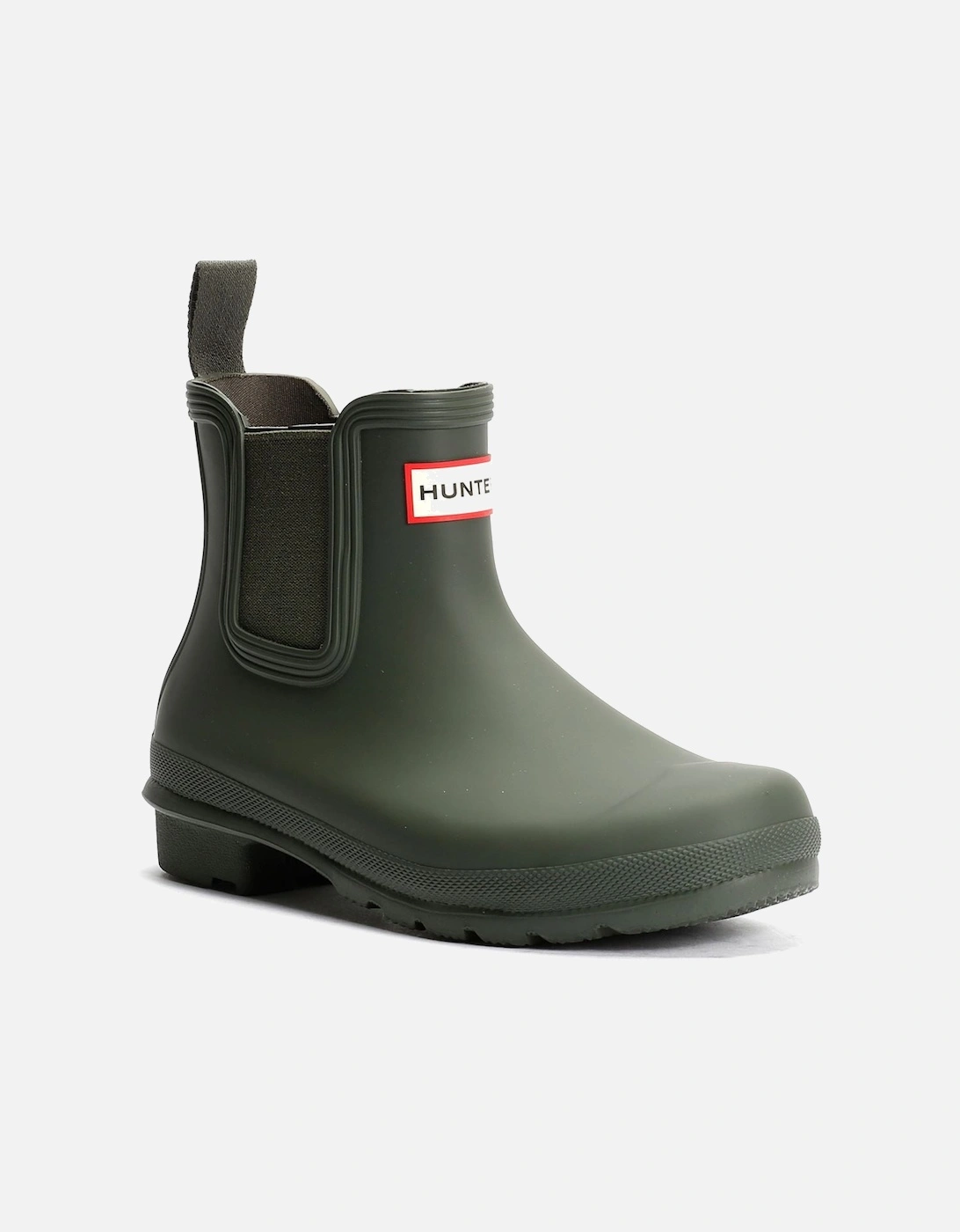 Original Chelsea Rubber Women's Dark Olive Wellington Boots