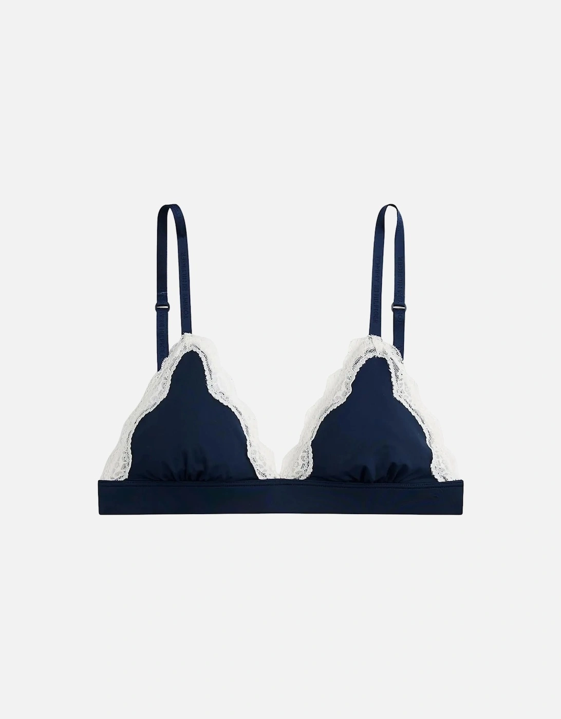 TH Micro Lace Triangle Bra, Dark Night Navy, 6 of 5