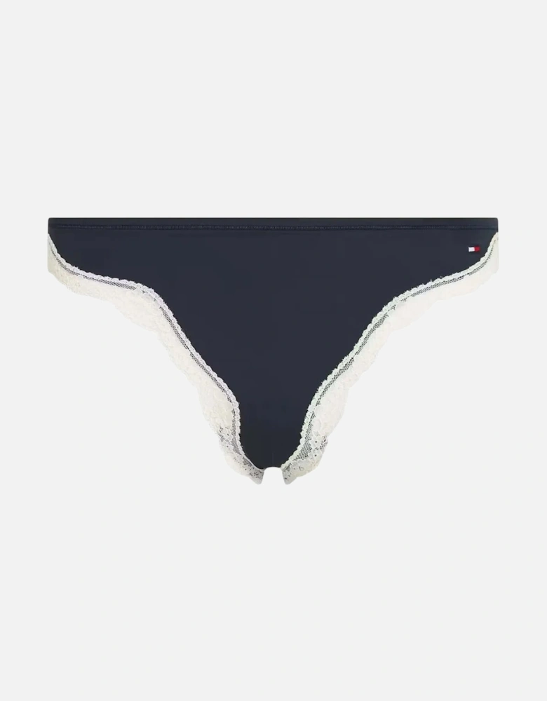 TH Micro Lace Brief, Dark Night Navy