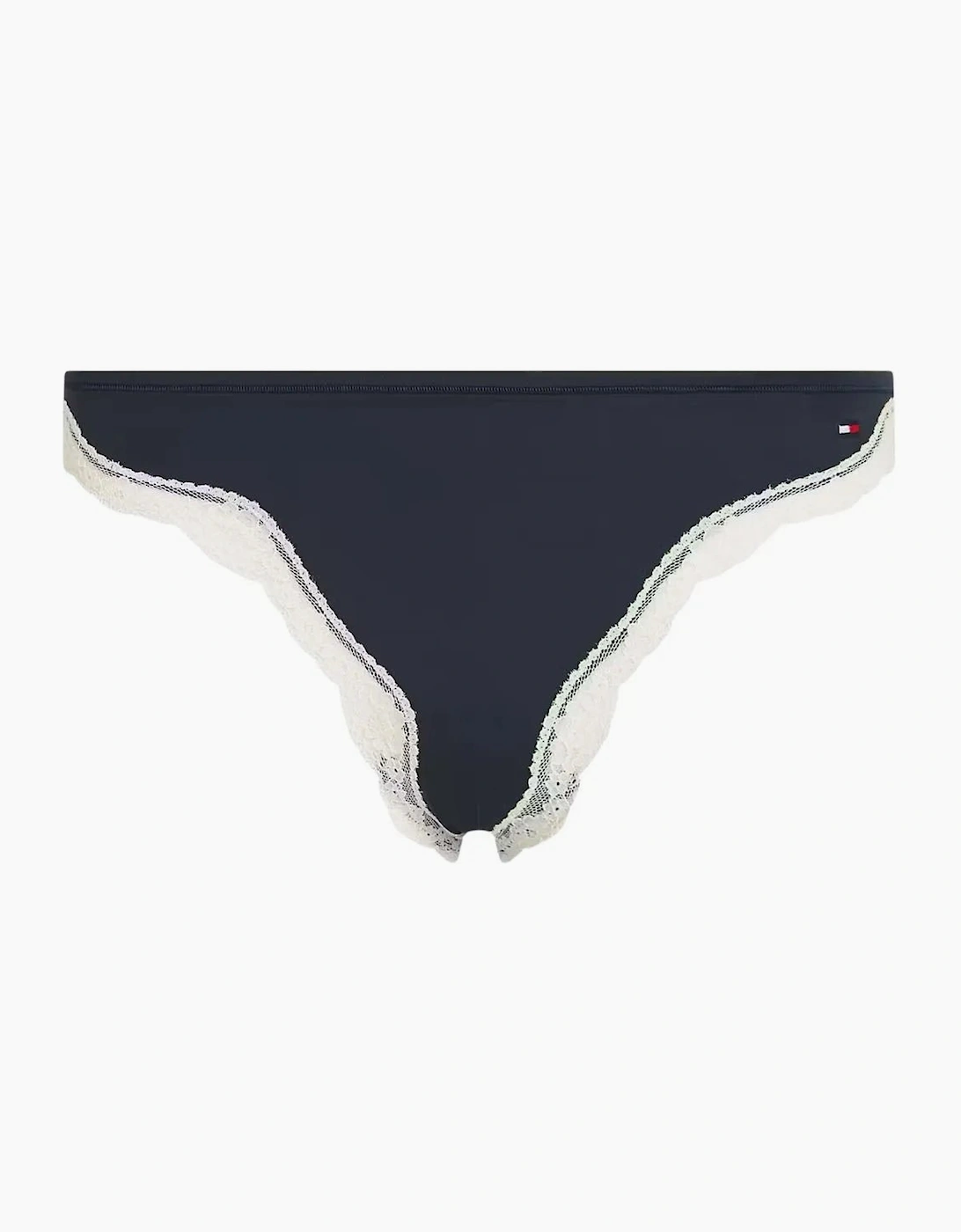 Tommy Hilfiger Tommy Hilfiger Women's TH Micro Lace Brief, Dark Night Navy