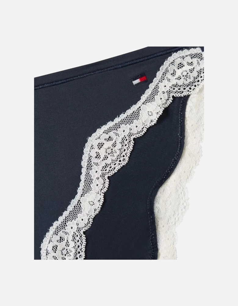 TH Micro Lace Brief, Dark Night Navy