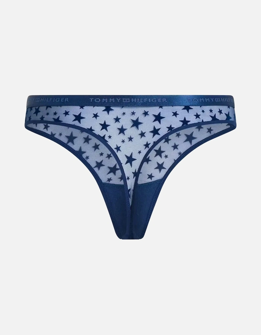 Mesh Stars Thong Gift Set, Preppy Navy