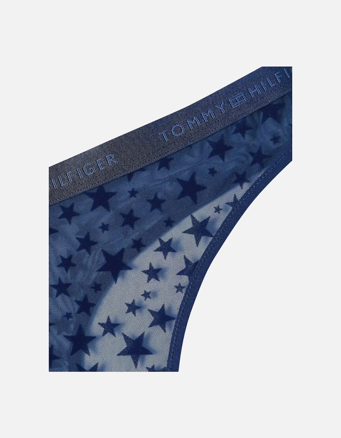Mesh Stars Thong Gift Set, Preppy Navy