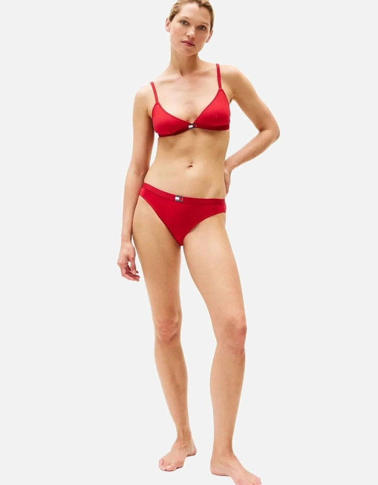 3-Pack Heritage Badge Bikini Briefs, Red/White/Navy