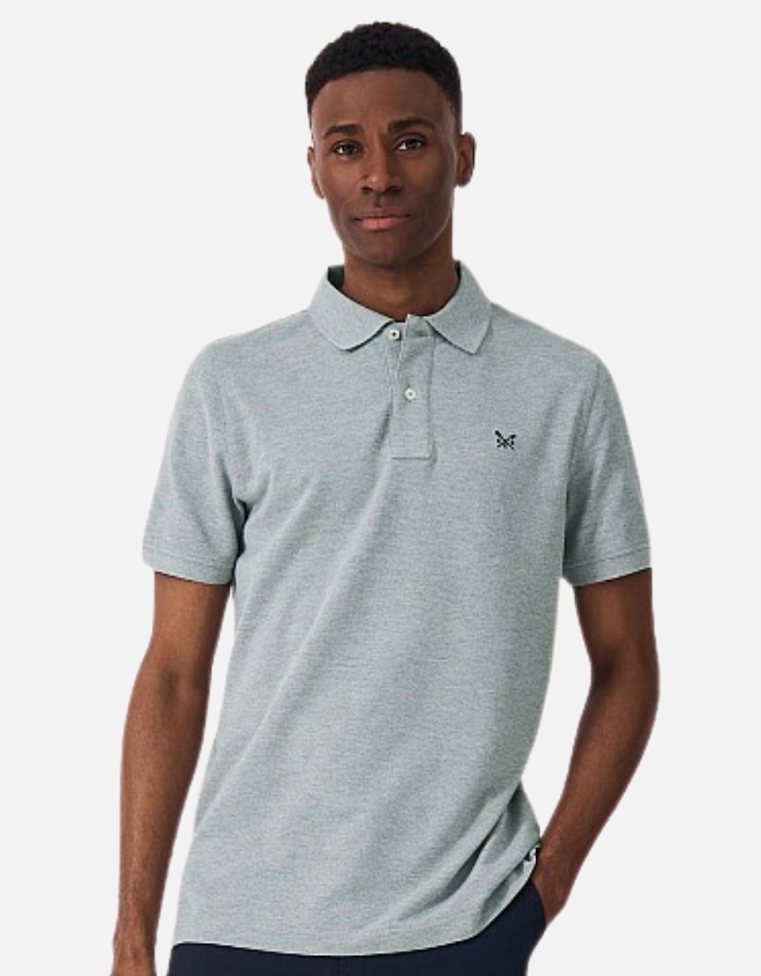 Mens Classic Pique Short Sleeve Polo Shirt, 2 of 1