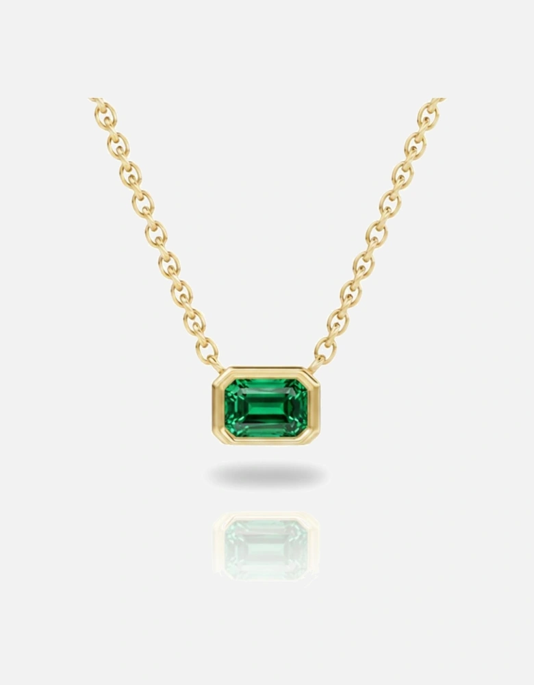 Alba Emerald Necklace