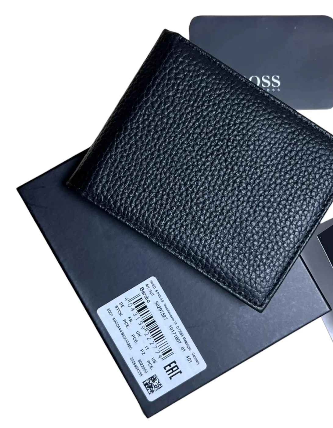 Mens Wallet Bardio Grained Leather