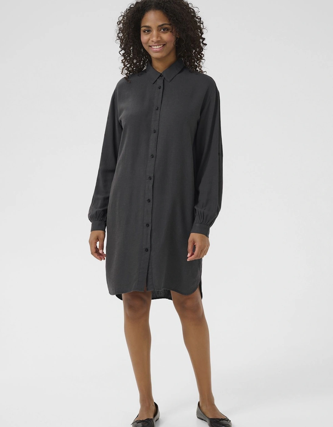 Milia Mid-Thigh Length Shirt Dress, 2 of 1