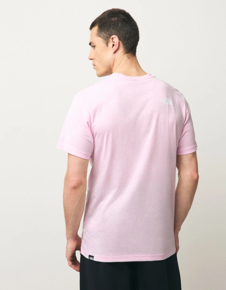 Simple Dome T-Shirt Pink